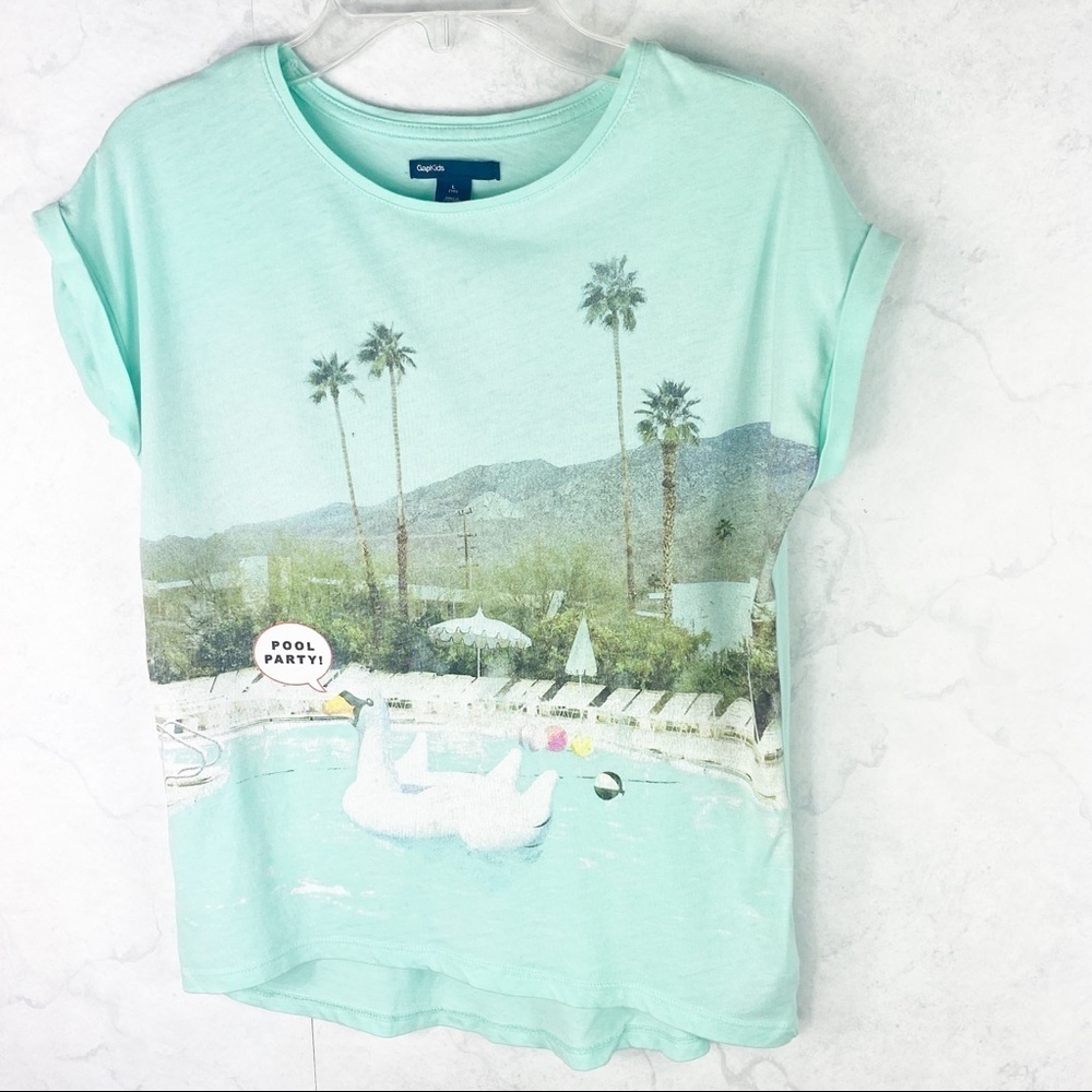 [Gap] Green Graphic Tee